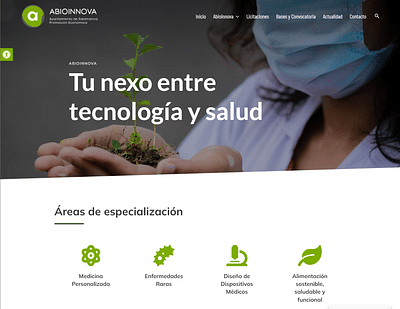 Diseño Web | Abioinnova.tech - Website Creation