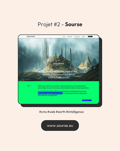 Sourse.eu - Insight From Earth - Création de site internet