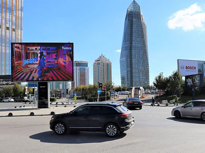 Digital Display Outdoor Advertising In İstanbul - Publicité