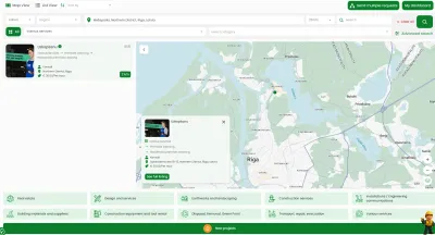 Construction Services Marketplace Platform with Geo-Based Search - Aplicación Web