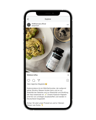 PureTanicals - Brand Building - Réseaux sociaux