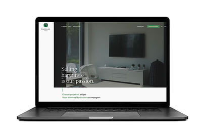 Site immobilier - IMMO EMERAUDE - Création de site internet