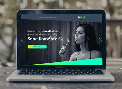 Web BILLIB - Diseño Gráfico