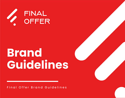 Final Offer Rebrand - Design & graphisme