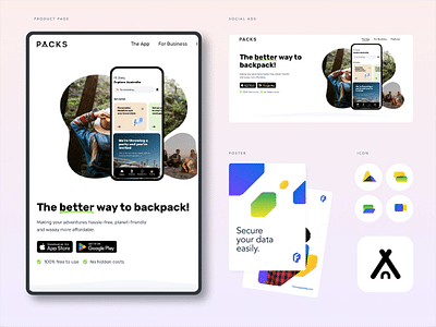 Packs Backpackers app - Mobile App