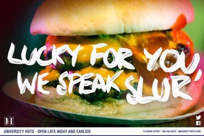 Slur - Advertising