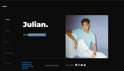 Julian. - Website Creatie