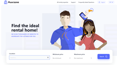 Huurzone — Online Rental Housing Platform (Netherlands) - Desarrollo de Software