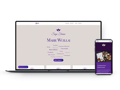 MARIE WUILLAI - SAGE FEMME - Stratégie digitale