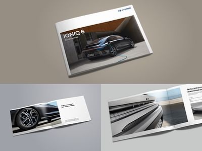 Hyundai Accessoire-Broschüre IONIQ 6 - Branding & Positioning