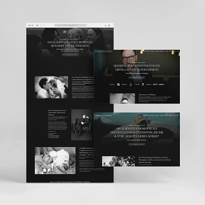 Hensel Photography Website - Website Creation