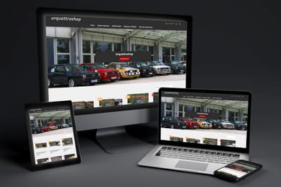 Shopware 6: Onlineshop für Quattro Liebhaber - Webanwendung