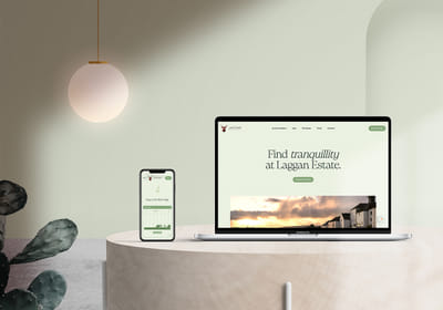 WordPress (Brochure) Website for Laggan Estate - Ergonomie (UX/UI)