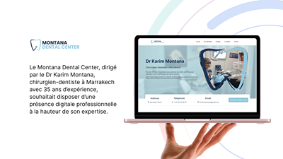 MONTANA DENTAL CENTER - Website Creatie