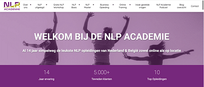NLP Academie | +74,31% Leads per maand - Référencement naturel