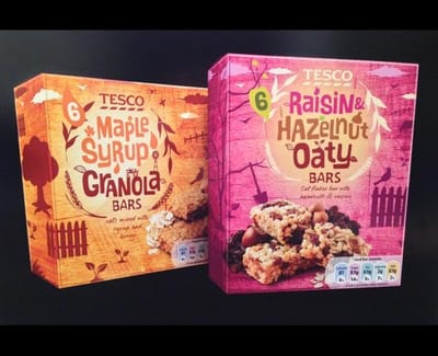 TESCO CEREAL BARS, 1 - Reclame
