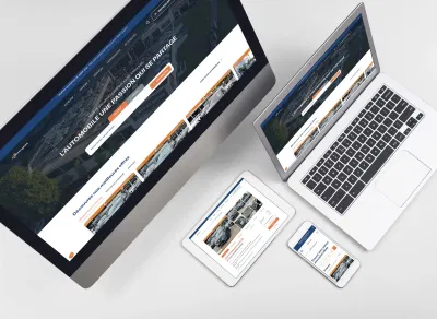 Refonte du site internet Alvergnas Automobiles - Création de site internet