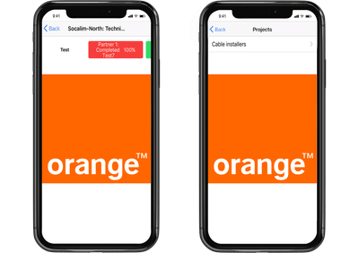ERP Maatwerk - Orange.be - Web Application