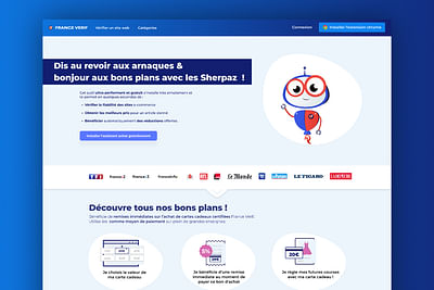France Verif - UX/UI et Graphisme - Grafikdesign