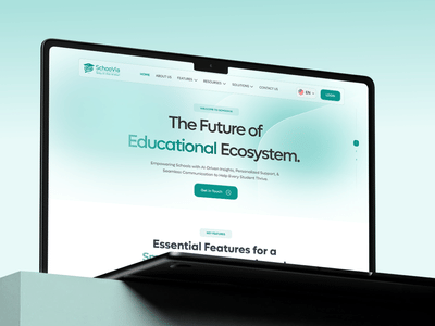 Smart School Management & Parent Engagement Platform - Création de site internet