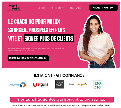 Création Landing Page - Création de site internet