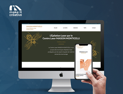 Référencement Maison Monticelli - Création de site internet