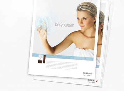 Visuel identitaire pour Allibert Benelux - Branding & Positionering