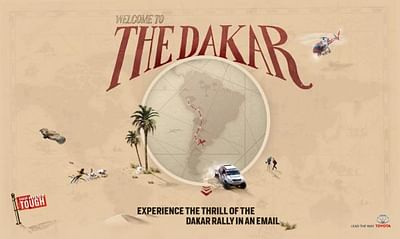Toyota Hilux Dakar Emailer [image] - Publicité