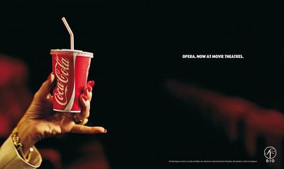 Opera. Now at movie theatres. - Advertising