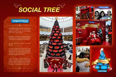 SOCIAL TREE MAGAZINE LUIZA - Publicité