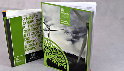 Editorial design for sustainability reports - Grafikdesign