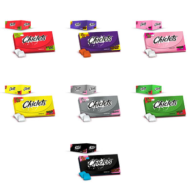 Chiclets Pack - Ontwerp
