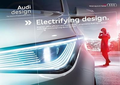 Audi design - Pubblicità