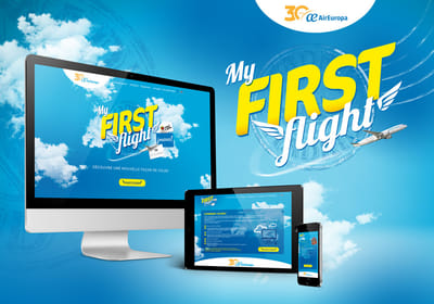 Facebook page and contest website - Digital Strategy