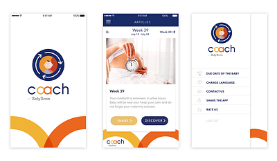 iOS & Android app - Babyboom - Web Application