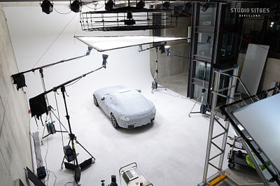 Mercedes Benz shoots AMG GT at Studio Sitges - Fotografía