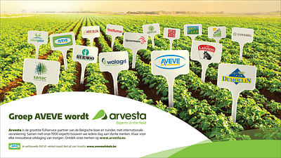 Groep Aveve / Arvesta - Image de marque & branding