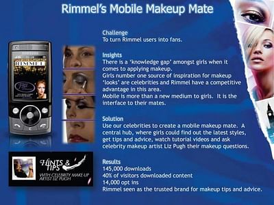 MOBILE MAKE-UP MATE - Advertising