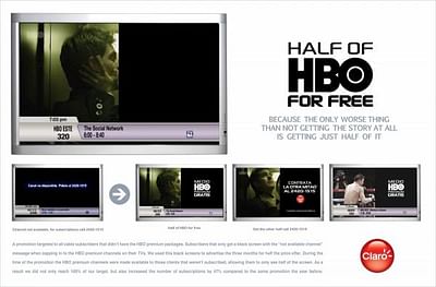 HALF OF HBO FOR FREE (Image) - Advertising