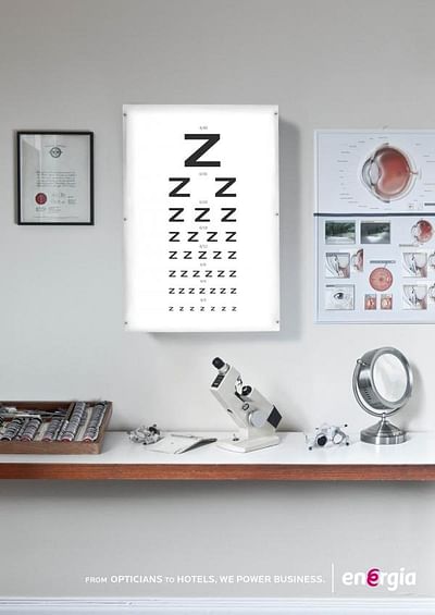 Opticians to hotels. - Advertising
