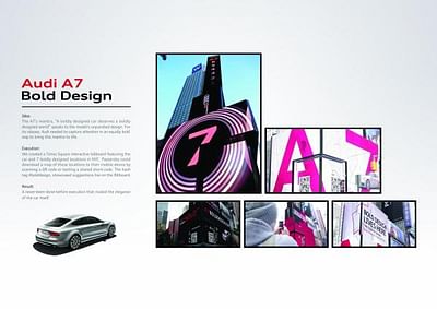 A7 BOLD DESIGN - Advertising