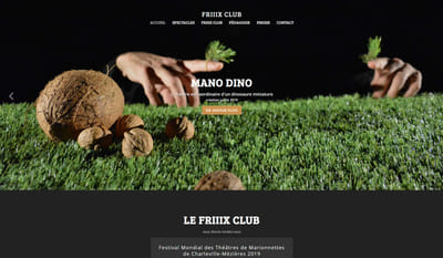 Création web - Friiix Club - Stratégie digitale