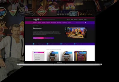 Webshop voor Game Castle Retro - Webseitengestaltung
