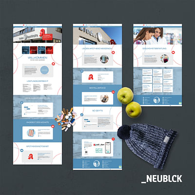 Linden Apotheken: CD, Website, Social Media - Onlinewerbung