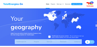 Total Energies - Application web