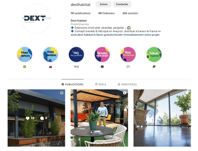 Dext Habitat - Réseaux sociaux - Social Media