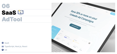 SaaS AdTool - Software Development