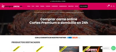 Web y Estrategia digital para comprarcarne.es - Digital Strategy