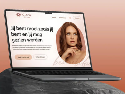 Glow By Tess – Beauty Salon Website Design with Local SEO - Website Creation