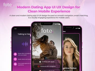 AI Dating & Matchmaking Mobile App - Artificial Intelligence